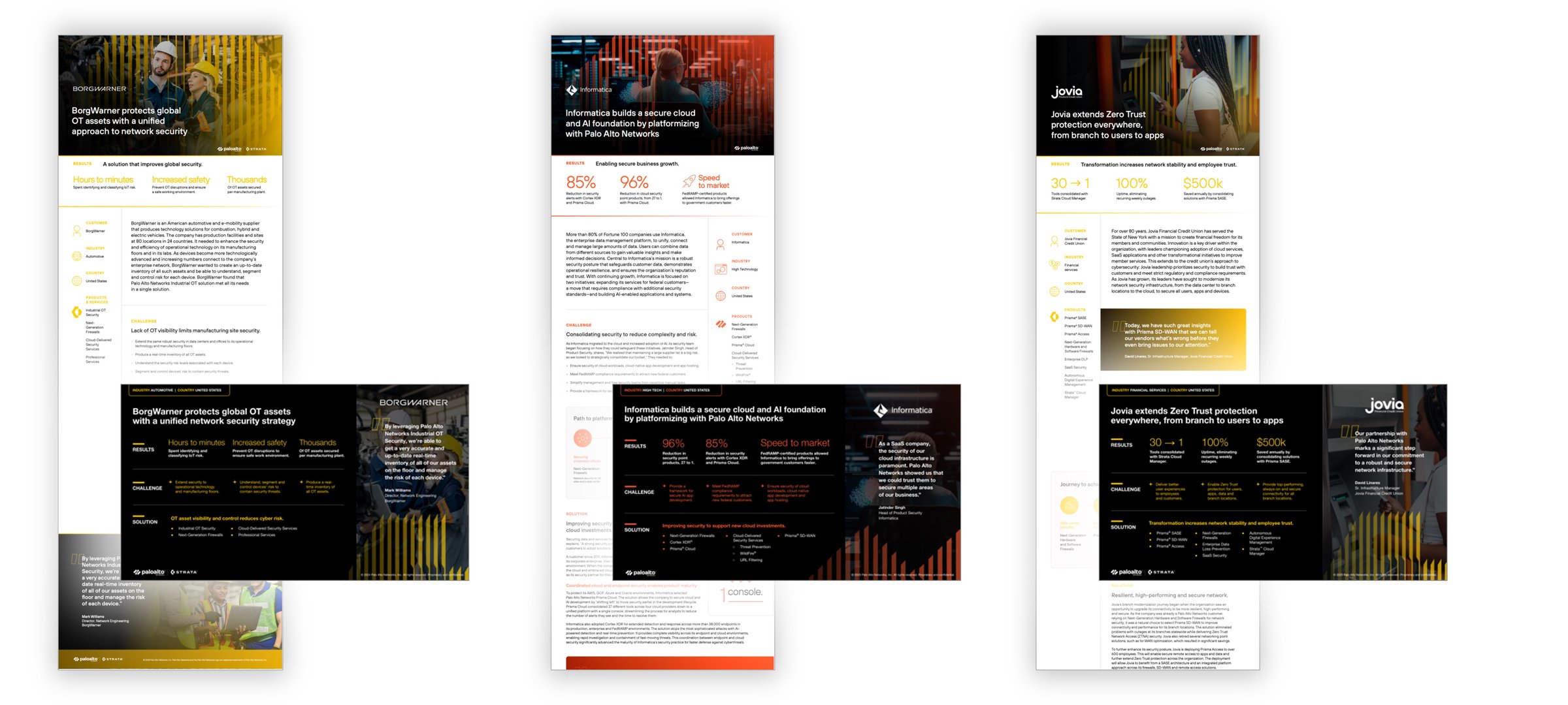 Palo Alto Networks Case Studies Collection